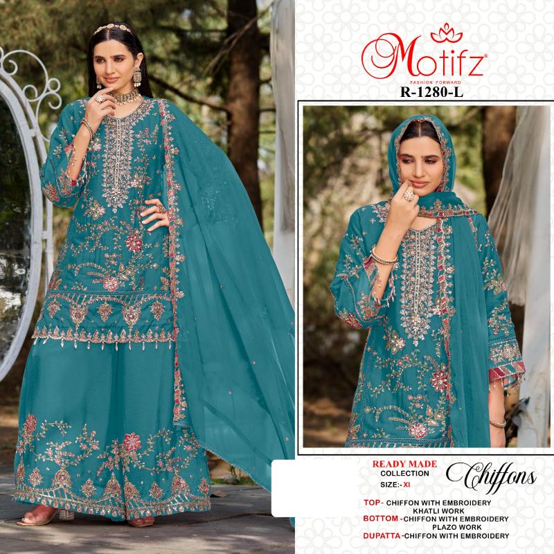 Motifz 1280 Nx catalog pakistani suits wholesale market in delhi