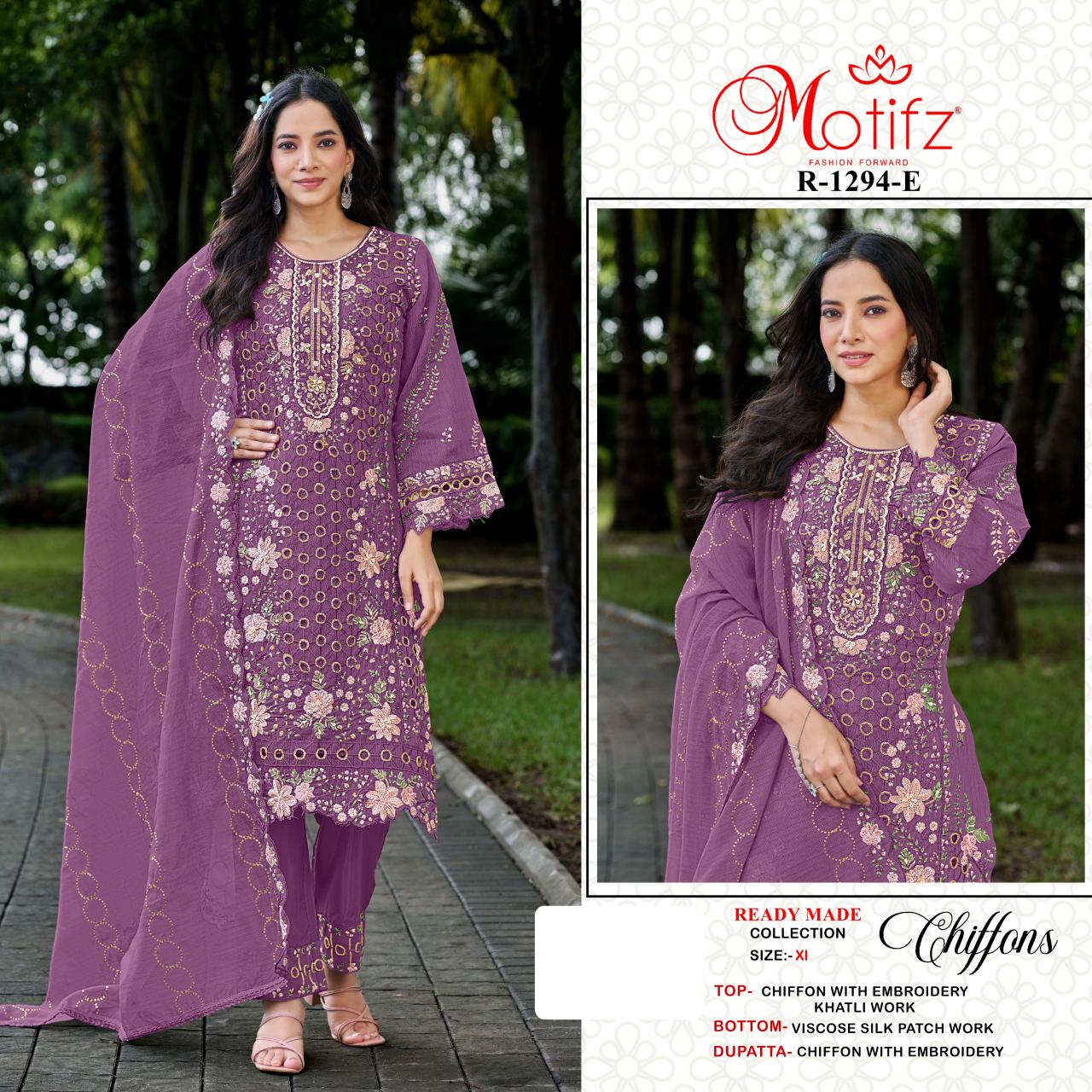Motifz 1294 catalog pakistani replica suits wholesale in india