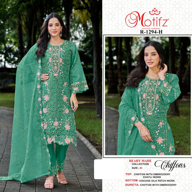 Motifz 1294 catalog pakistani replica suits wholesale in india