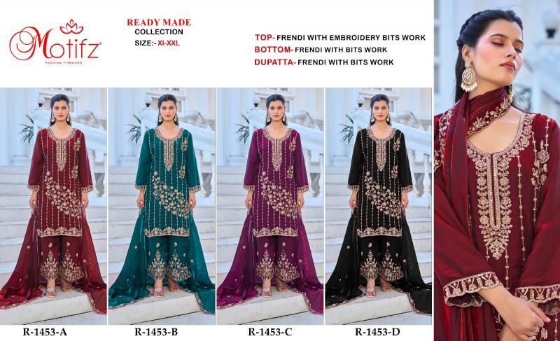 Motifz 1453 catalog pakistani suits wholesale in delhi