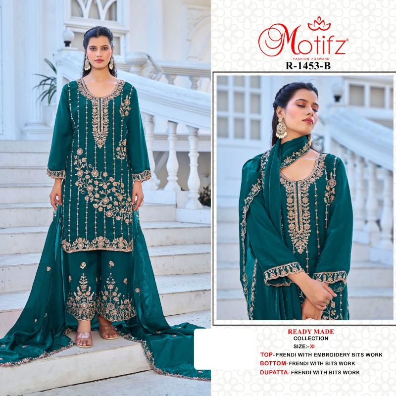 Motifz 1453 catalog pakistani suits wholesale in delhi