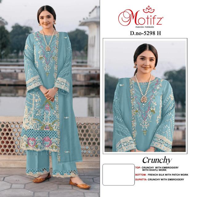 Motifz 5298 catalog unstitched salwar kameez wholesale pakistan