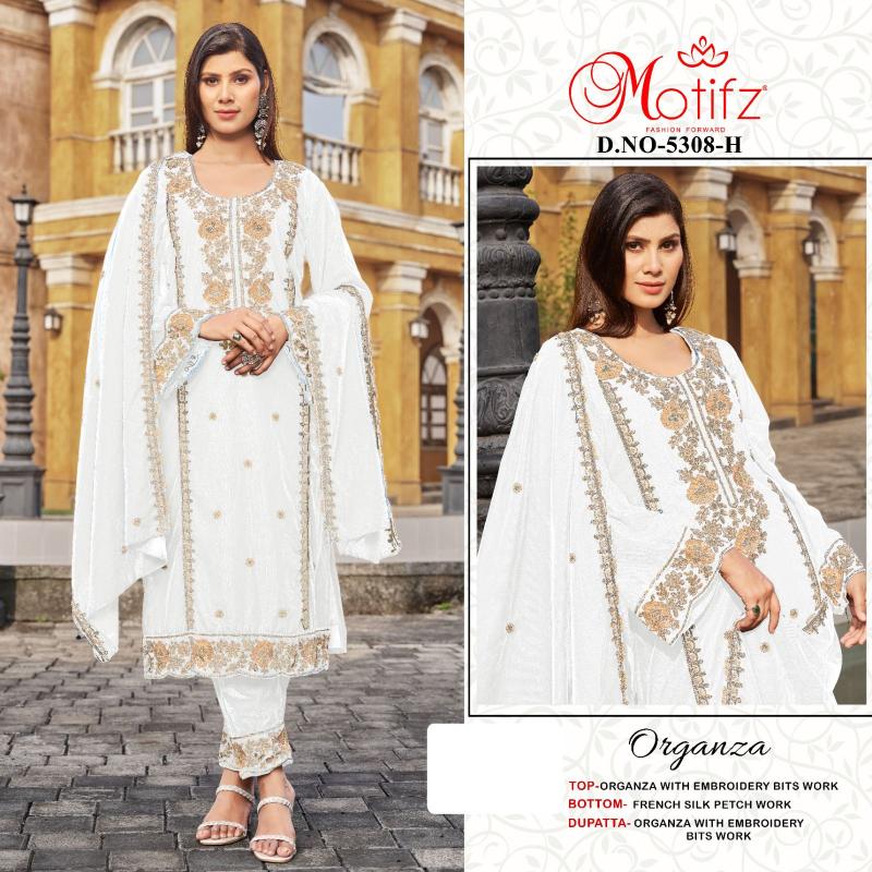 Motifz 5308 catalog pakistani suits wholesalers in mumbai