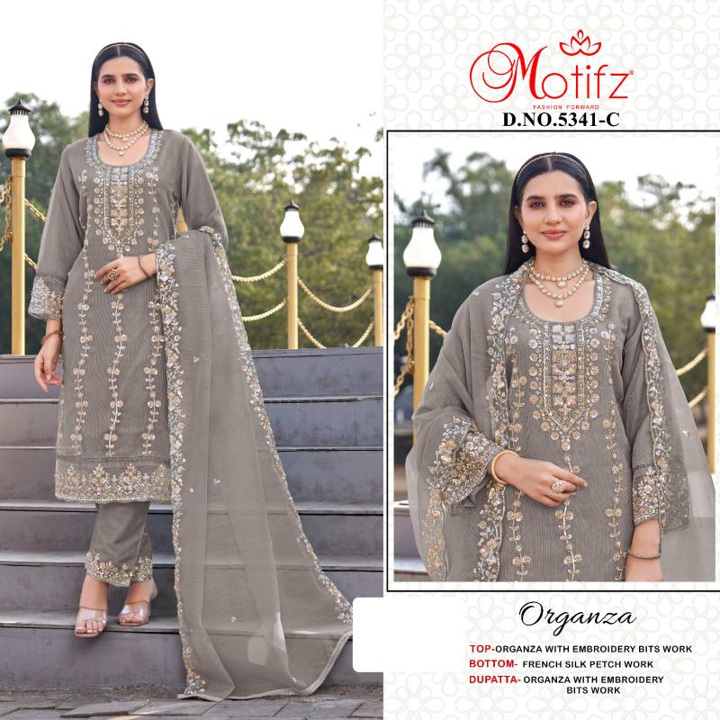 Motifz 5341 catalog pakistani suits wholesaler in india