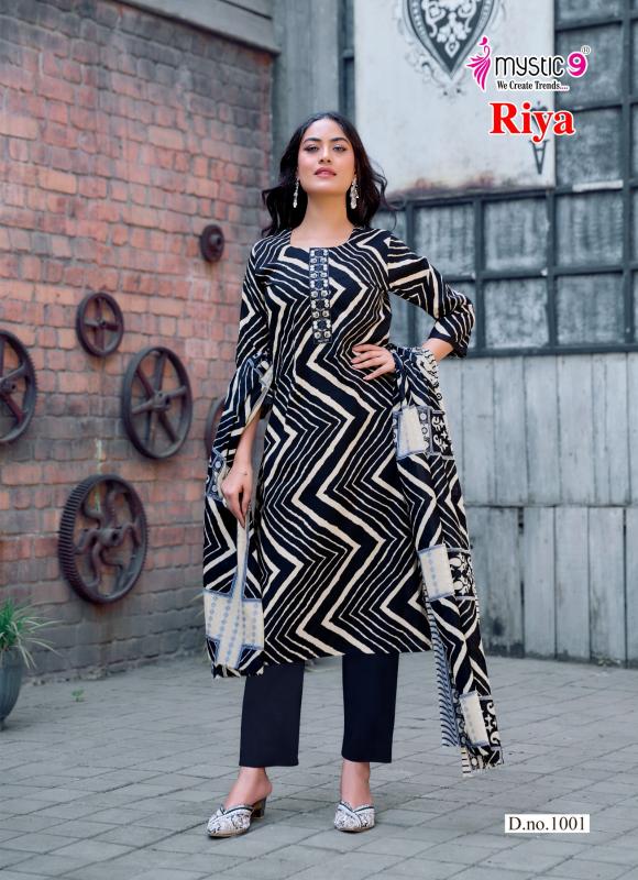 Mystic 9 Riya vol 1 catalog wholesale kurtis website