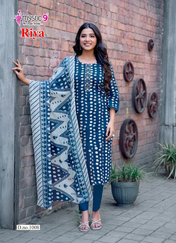 Mystic 9 Riya vol 1 catalog wholesale kurtis website