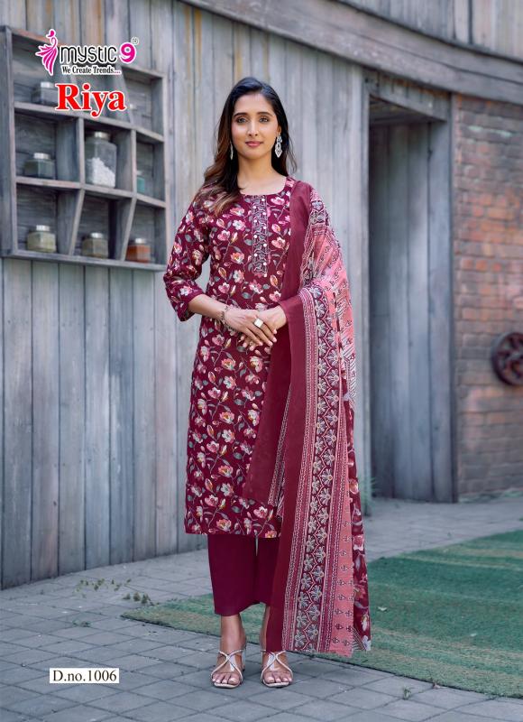 Mystic 9 Riya vol 1 catalog wholesale kurtis website
