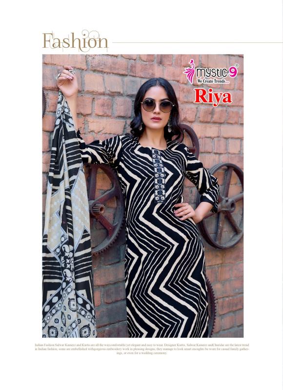 Mystic 9 Riya vol 1 catalog wholesale kurtis website