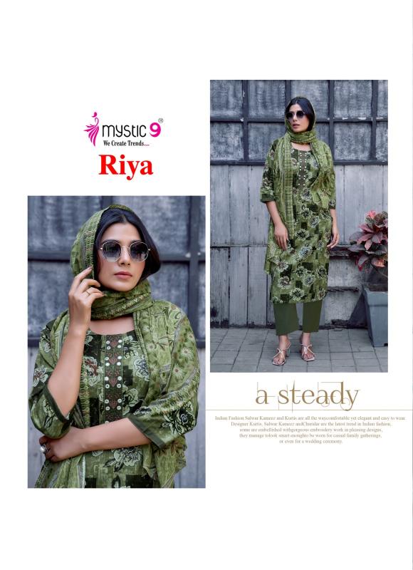 Mystic 9 Riya vol 1 catalog wholesale kurtis website