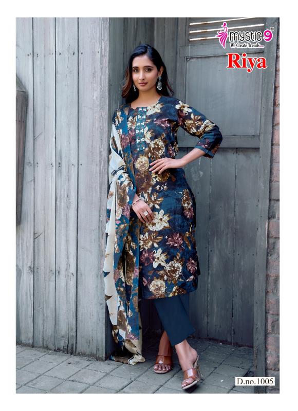Mystic 9 Riya vol 1 catalog wholesale kurtis website