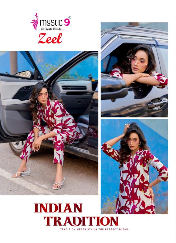 Mystic 9 Zeel vol 2 catalog co ord set modest