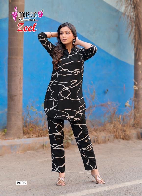 Mystic 9 Zeel vol 2 catalog co ord set modest