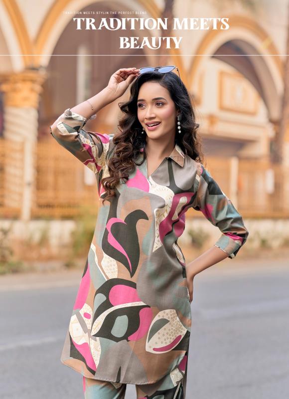 Mystic 9 Zeel vol 2 catalog co ord set modest