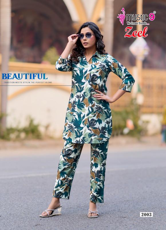 Mystic 9 Zeel vol 2 catalog co ord set modest