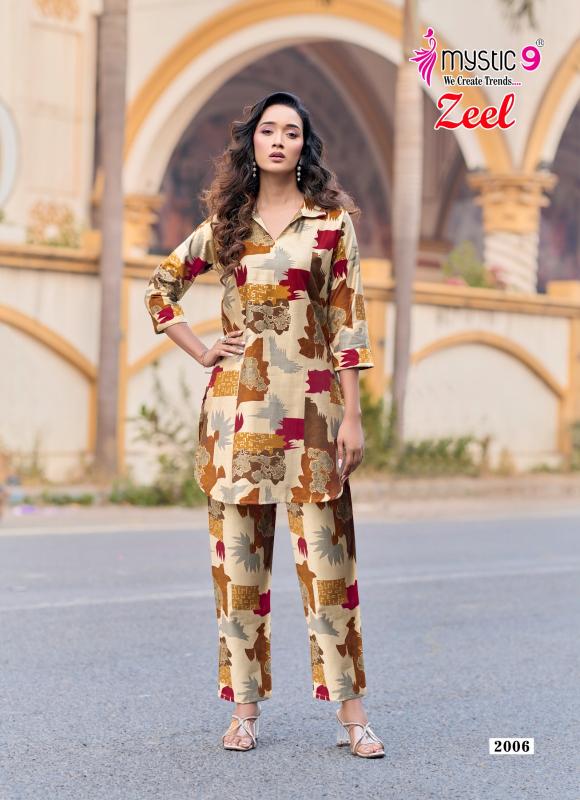 Mystic 9 Zeel vol 2 catalog co ord set modest