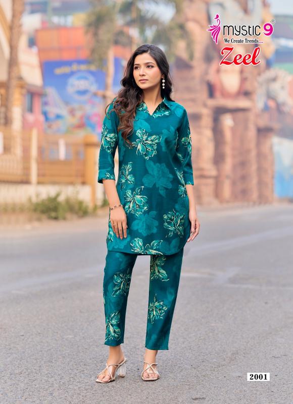 Mystic 9 Zeel vol 2 catalog co ord set modest