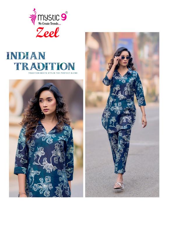 Mystic 9 Zeel vol 2 catalog co ord set modest