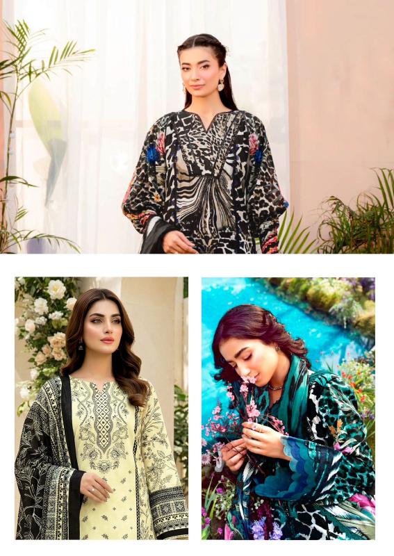 Nafisa Safina Vol-18 – Karachi Dress Material - Wholesale Catalog