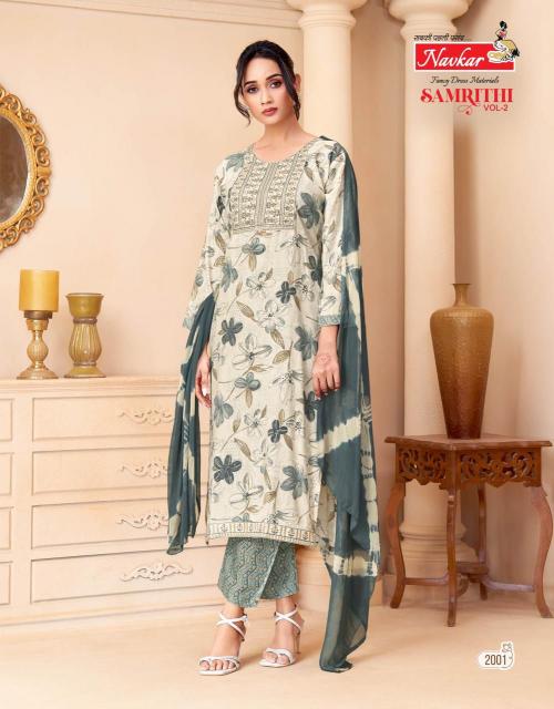 Navkar Samrithi Vol 2 Catalog wholesale kurtis shopping in surat