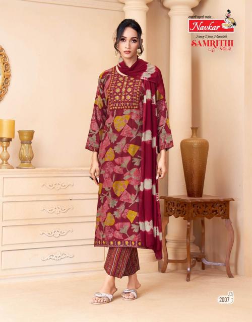 Navkar Samrithi Vol 2 Catalog wholesale kurtis shopping in surat