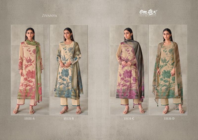 Omtex Zivyana catalog wholesale salwar kameez pakistan