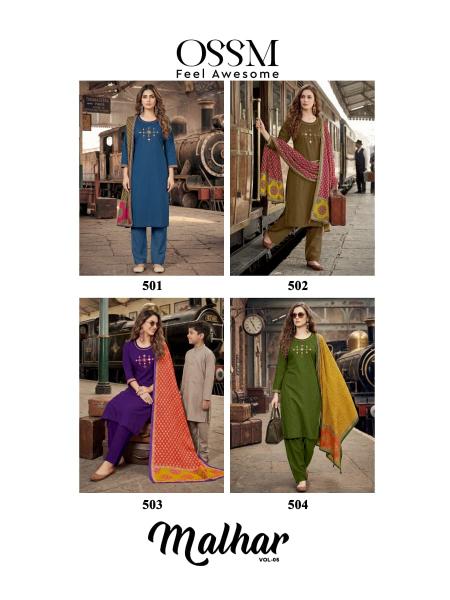 Ossm Malhar Vol 5 Catalog branded kurti wholesaler in kolkata