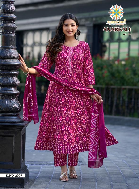 Passion Tree Anarkali vol 2 catalog branded kurtis wholesale in ahmedabad