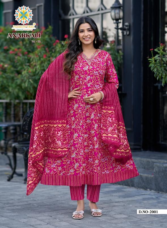 Passion Tree Anarkali vol 2 catalog branded kurtis wholesale in ahmedabad