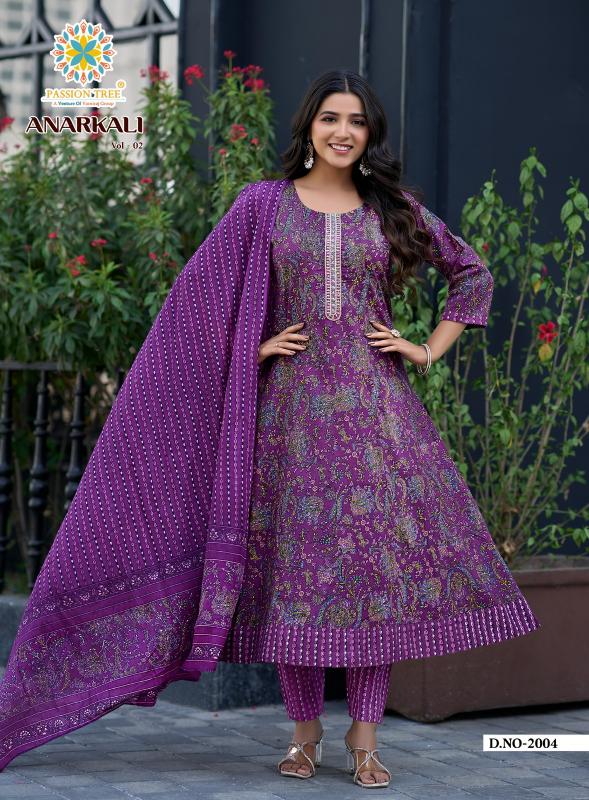 Passion Tree Anarkali vol 2 catalog branded kurtis wholesale in ahmedabad