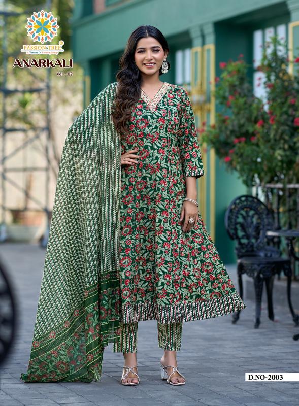 Passion Tree Anarkali vol 2 catalog branded kurtis wholesale in ahmedabad
