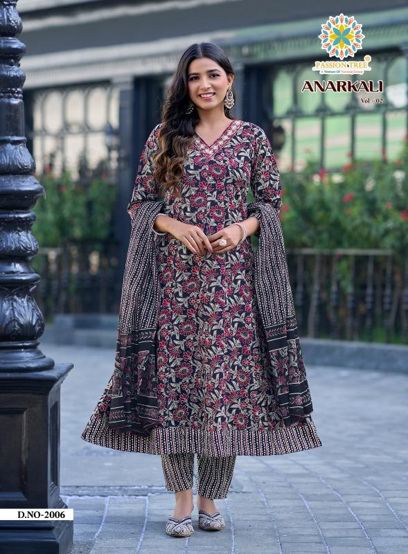 Passion Tree Anarkali vol 2 catalog branded kurtis wholesale in ahmedabad