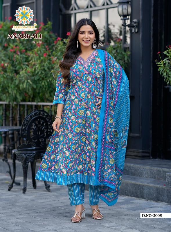 Passion Tree Anarkali vol 2 catalog branded kurtis wholesale in ahmedabad