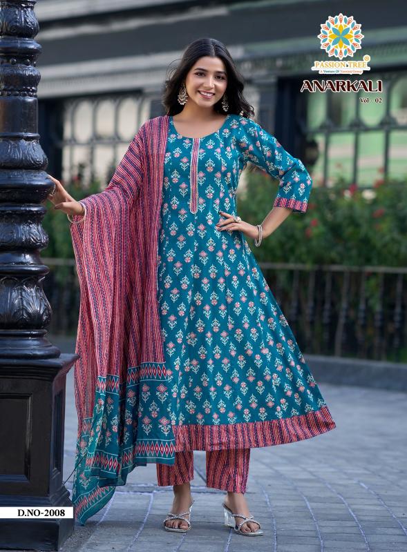 Passion Tree Anarkali vol 2 catalog branded kurtis wholesale in ahmedabad