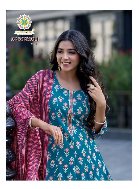 Passion Tree Anarkali vol 2 catalog branded kurtis wholesale in ahmedabad