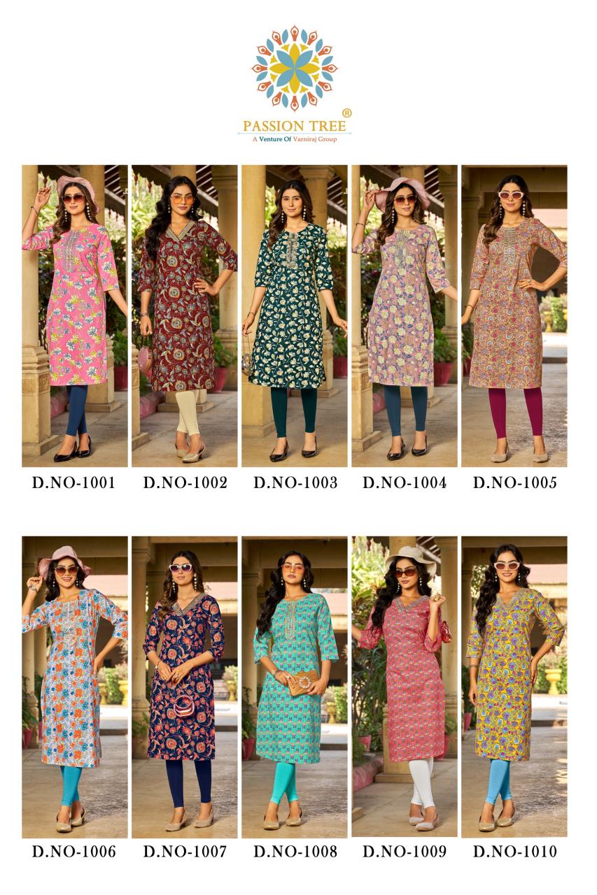 Passion Tree Pahel vol 2 catalog da kurtis wholesale