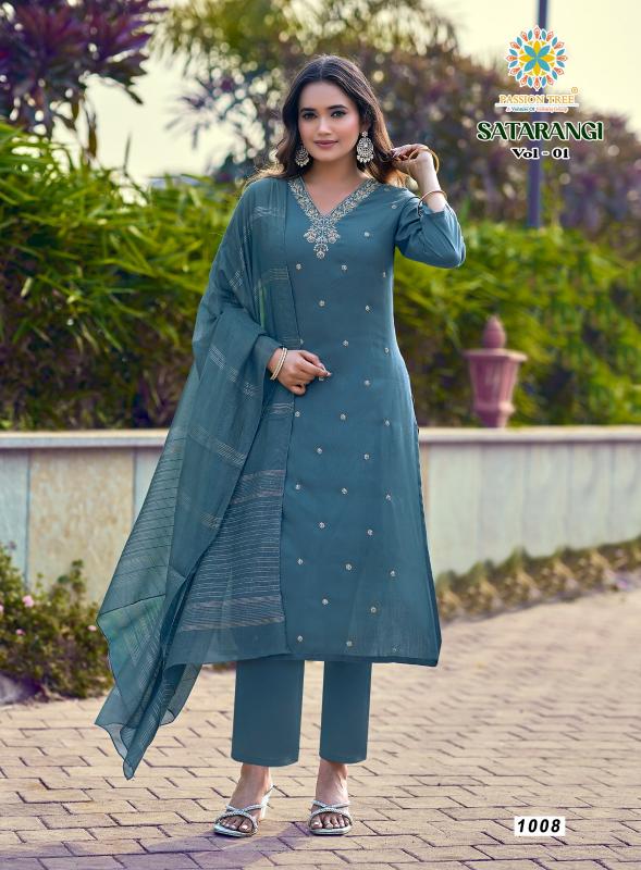 Passion Tree Satarangi vol 1 Catalog best place to buy kurtis for wholesale price