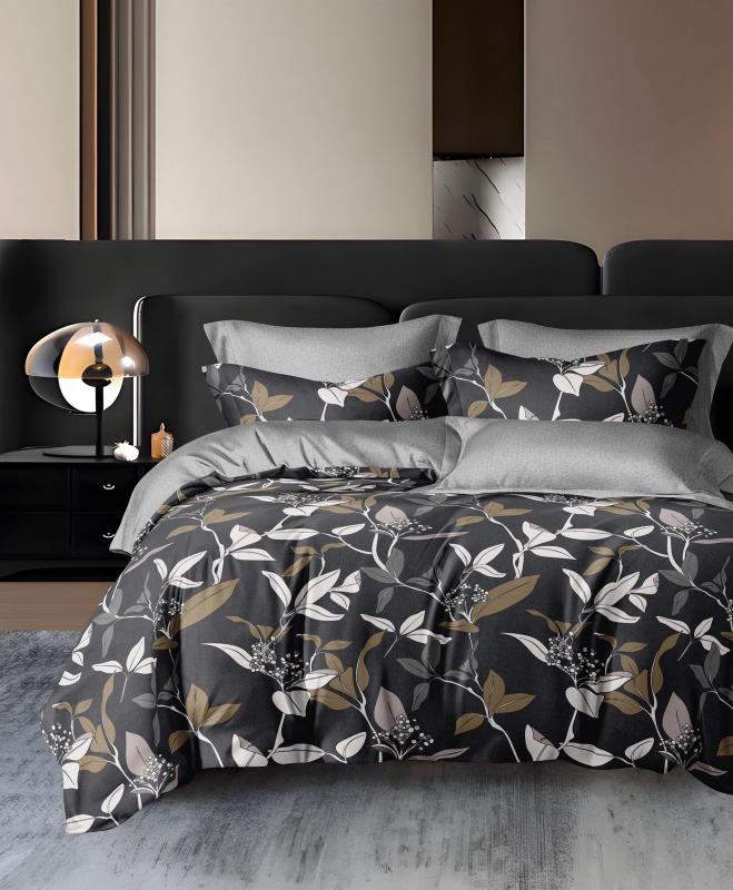 Printed Double Bed Bedsheet Set Online – Soft Cotton 6 Piece Set ₹449