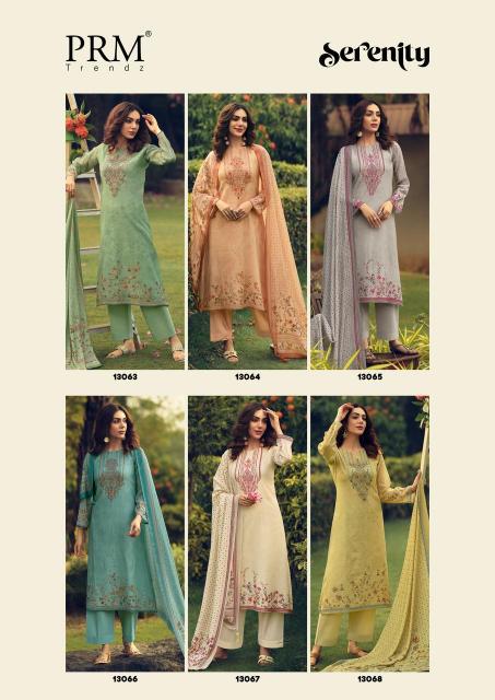 PRM Trendz Serenity Catalog wholesale suppliers of salwar kameez in surat gujarat