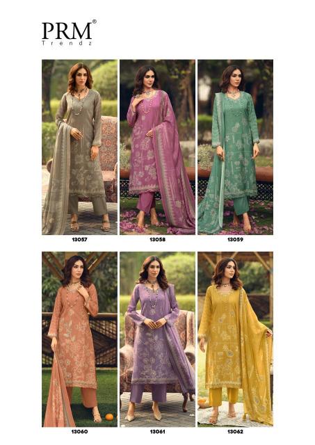 PRM Trendz Sisilya Catalog wholesale dress material online surat