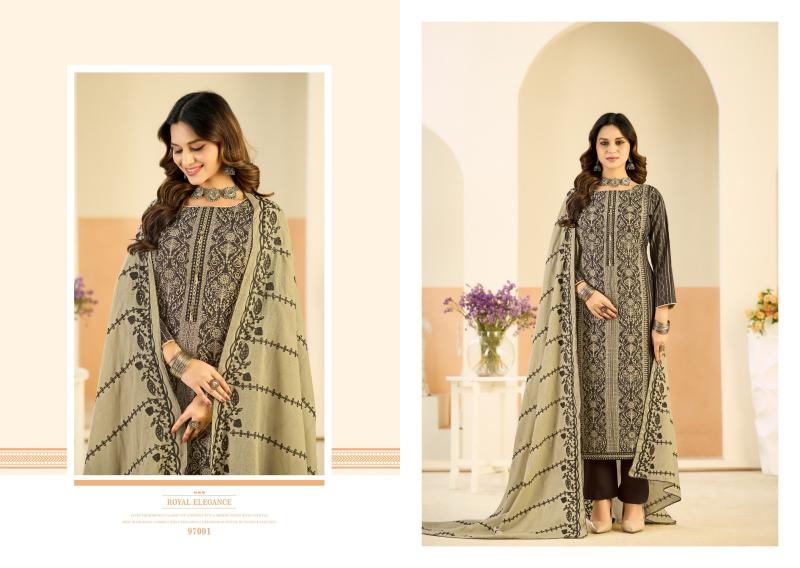 Radhika Azara Black Berry Vol 18 catalog dress material wholesale market surat