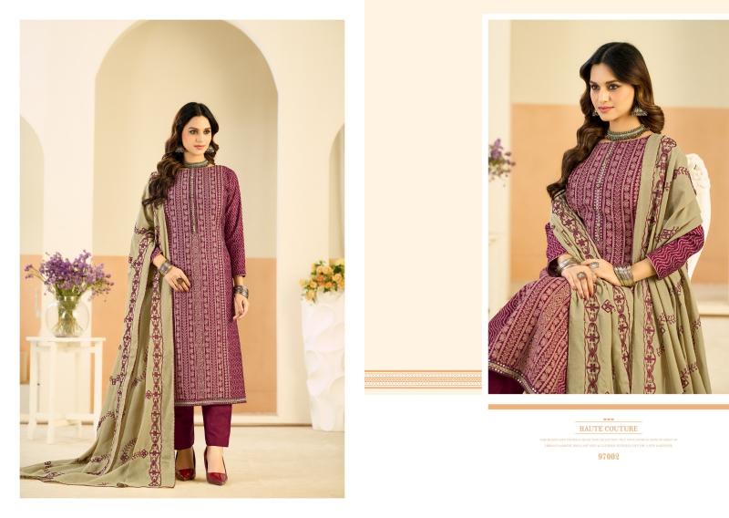 Radhika Azara Black Berry Vol 18 catalog dress material wholesale market surat