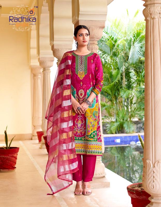 Radhika Lifestyle Ziana vol 1 catalog kurtis in kerala wholesale