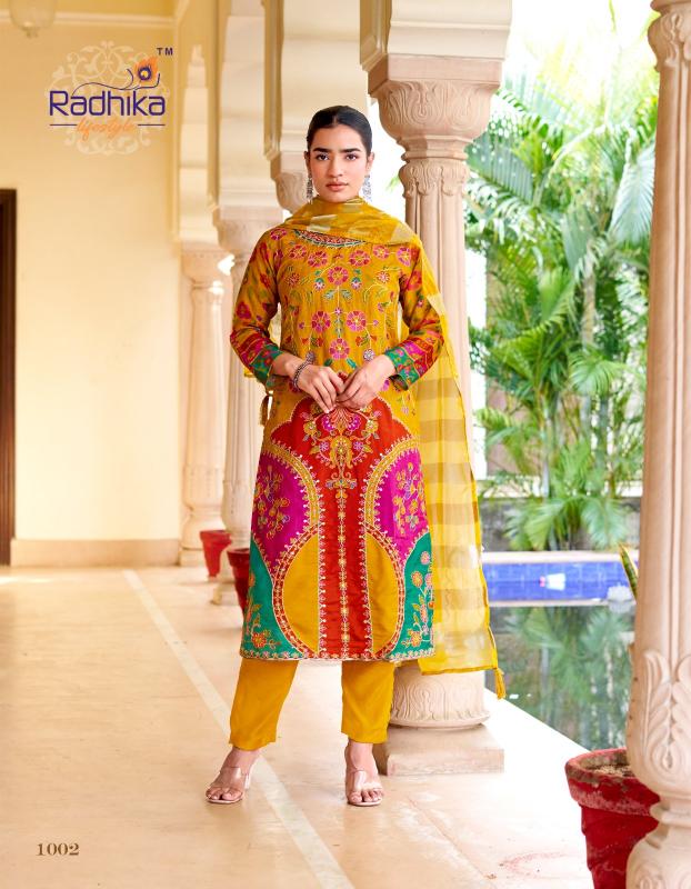Radhika Lifestyle Ziana vol 1 catalog kurtis in kerala wholesale