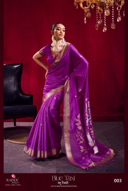 Rajtex Blue Taxi catalog sarees wholesale