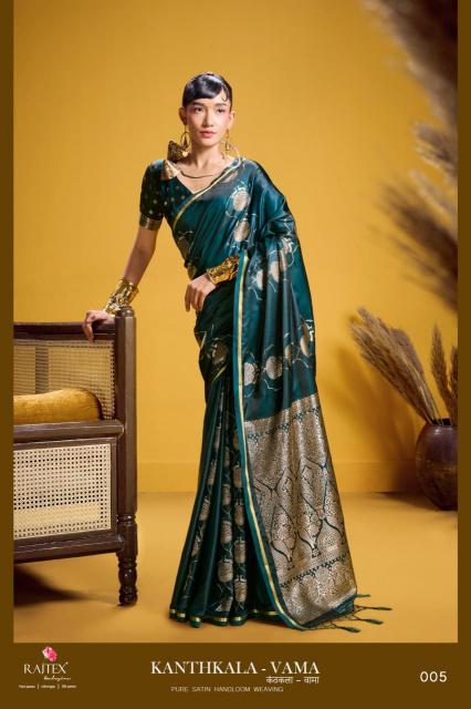 Rajtex Kanthkala Vama catalog wholesale dealers in surat for sarees