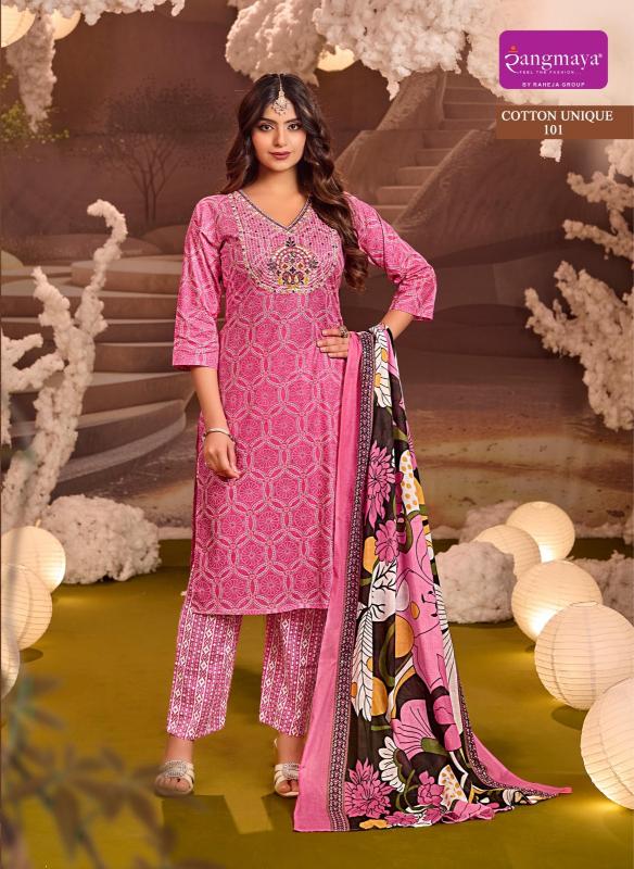 Rangmaya Cotton Unique catalog latest cotton kurtis wholesale