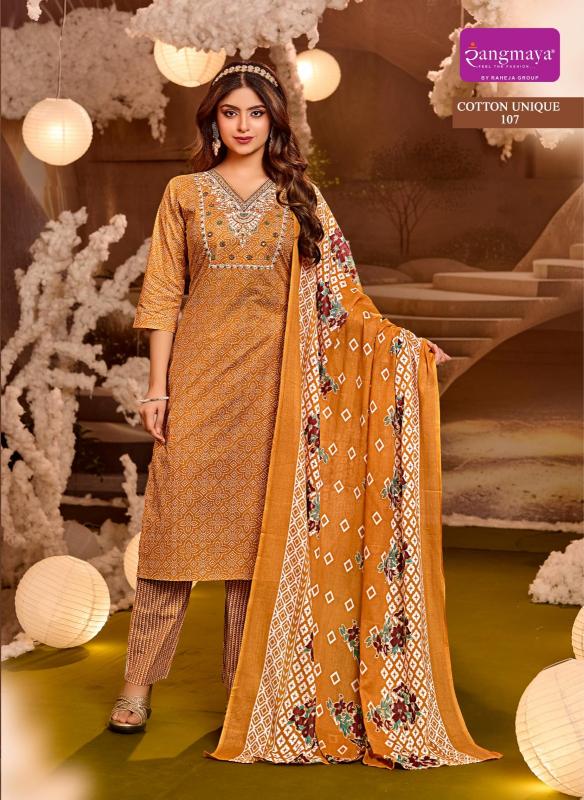 Rangmaya Cotton Unique catalog latest cotton kurtis wholesale