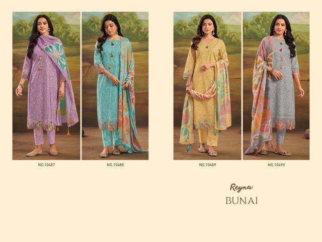Reyna Bunai Catalog mumbai salwar kameez wholesalers