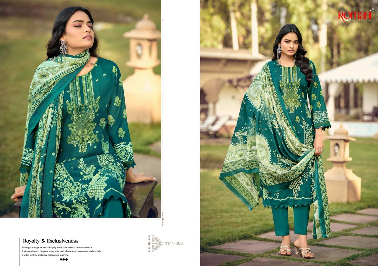 Romani Needle Wonder Vol 10 catalog surat dress material market