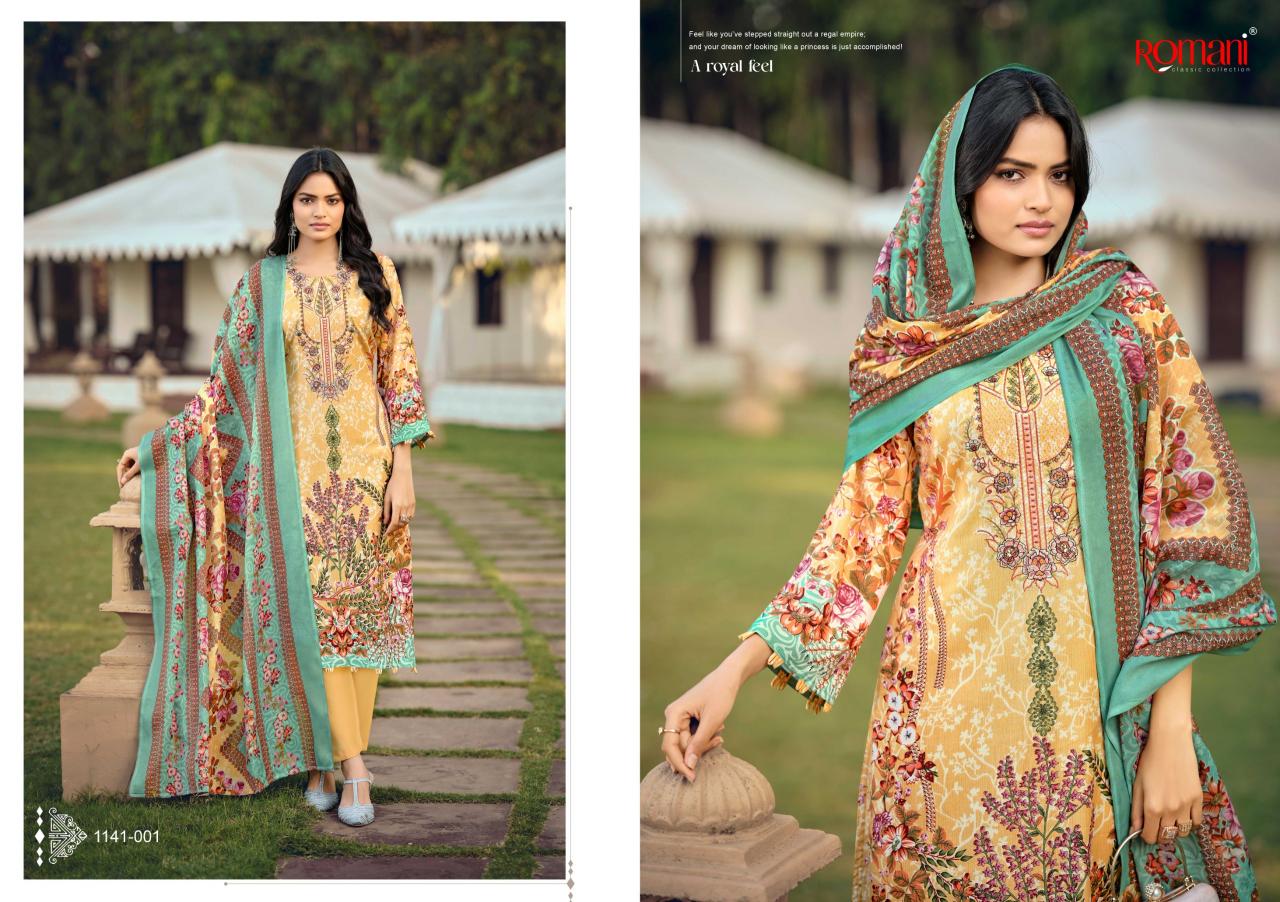Romani Needle Wonder Vol 10 catalog surat dress material market